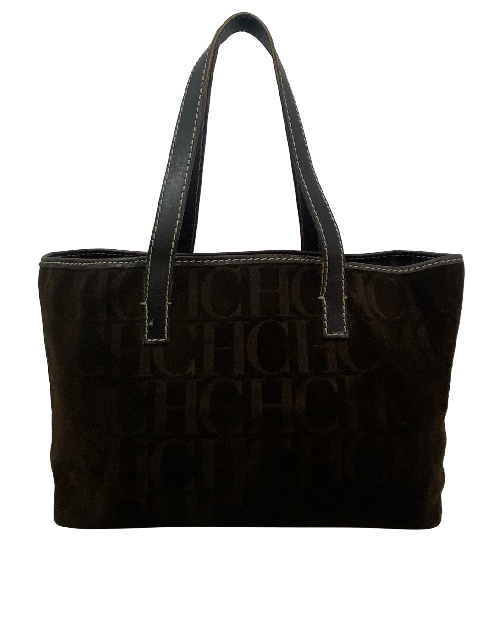 CH, 180&euro;, Bolso, Marrón, Cuero - Ante, Vista trasera